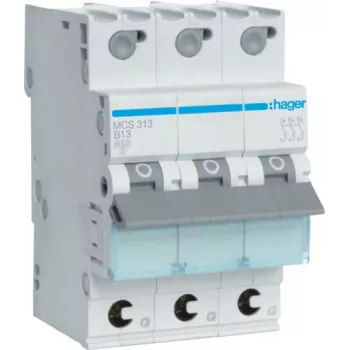 Hager MCS313 C tipo 3 grandinės pertraukiklis