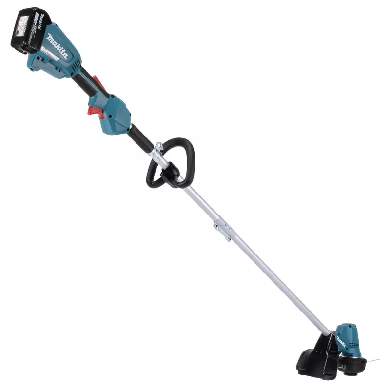 Žoliapjovė Makita DUR192LRT1, J formos rankena, 6000 aps./min., juoda/turkio, 30 cm, 87,8 dB