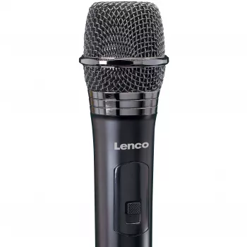 Belaidis sceninis mikrofonų rinkinys Lenco MCW-020BK