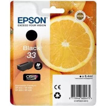 Epson Oranges C13T33314010 originali juoda kasetė, 1 vnt.