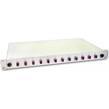 Lightwin LWL Suvirinimo dėžutė, 12 skaidulų, 12x SC Daugiamodė, 50/125µm OM4 Pigteilas (SPBOX 12G50 OM4 SC)