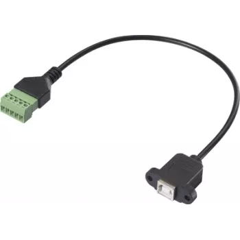 Renkforce USB 2.0 adapterio laidas [1x 2.0 B lizdas - 1x spaustuvinė jungtis] RF-6443972 30 cm
