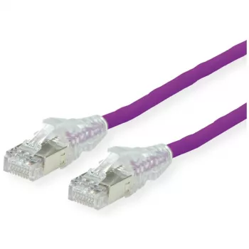 Datwyler - jungiamasis laidas - RJ-45 (kištukas) į RJ-45 (kištukas) - 15 m - SFTP, PiMF - CAT 6 - be halogenų, vytas - alyvinė (21.05.0614)