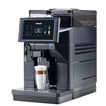 Pilnai automatinė kavos aparatas Saeco AURORA M2 – 1900 W, 4 L vandens talpa, 1,2 kg pupelių talpykla, integruotas malūnėlis ir pieno putotojas, TFT jutiklinis ekranas