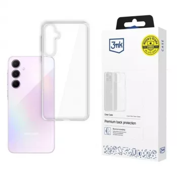 3MK Clear Case dėklas Samsung Galaxy A55 5G skaidrus plonas patvarus