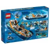 Konstruktorius LEGO City Arkties tyrinėjimų laivas 60368 — 815 dalių, 7+ metai, 4 minifigūrėlės