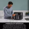 Ninja AF200EU dviguba keptuvė 7,6 L atskira 2400 W karšto oro gruzdintuvė Juoda
