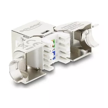 RJ45 Keystone modulis Cat.6A DELOCK 90798 su LSA užspaudimu