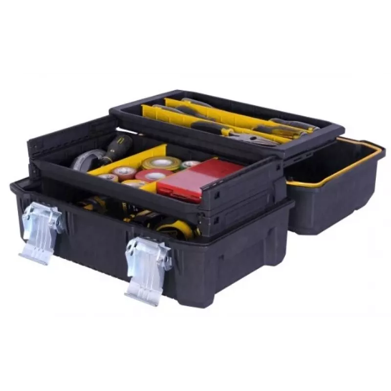 Dėžutė smulkioms detalėms ir įrankiams Stanley FMST1-71219 juoda