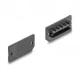 DeLOCK dulkių dangtelis USB Type-E Key A arba Key B lizdui, 10 vnt., juodos spalvos