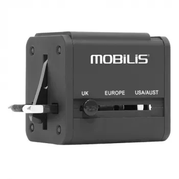 Kelioninis adapteris Worldwide Travel Adaptor 2 USB (100-240 V - 2×0,5 A)
