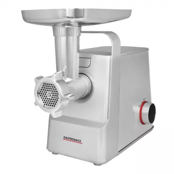 Mėsmalė GASTROBACK 41407 — 2100 W, nerūdijančio plieno korpusas, 2,5 kg/min našumas