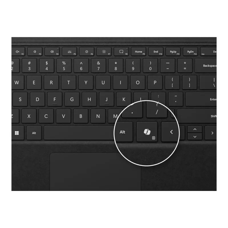 Microsoft Surface Pro klaviatūra - belaidė klaviatūra