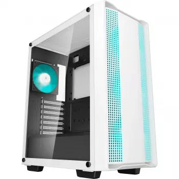 DeepCool CC560 WH V2 Midi Tower baltas kompiuterio korpusas