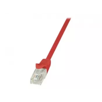 Tinklo kabelis LogiLink 3m RJ-45 Cat5e raudonas