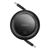 USB-C laidas Baseus Free2Draw 1 m juodas