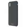 Dėklas Tellur Liquid Silicone iPhone XS Max — Juodas