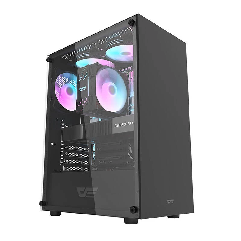 Korpusas Darkflash DK100 (juodas)