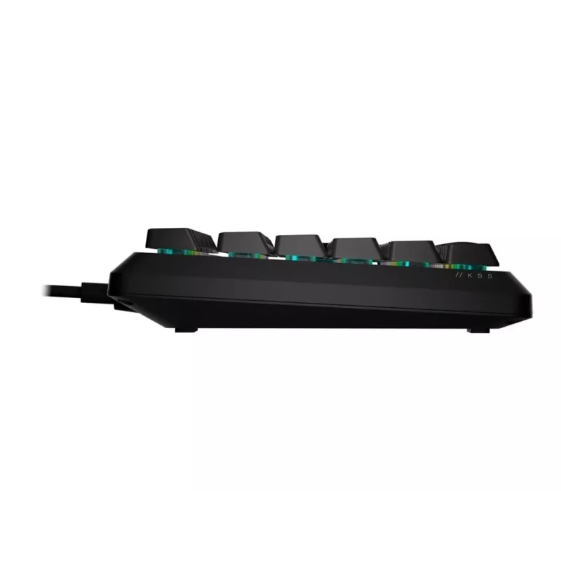 Mechaninė klaviatūra CORSAIR K55 CORE RGB juoda