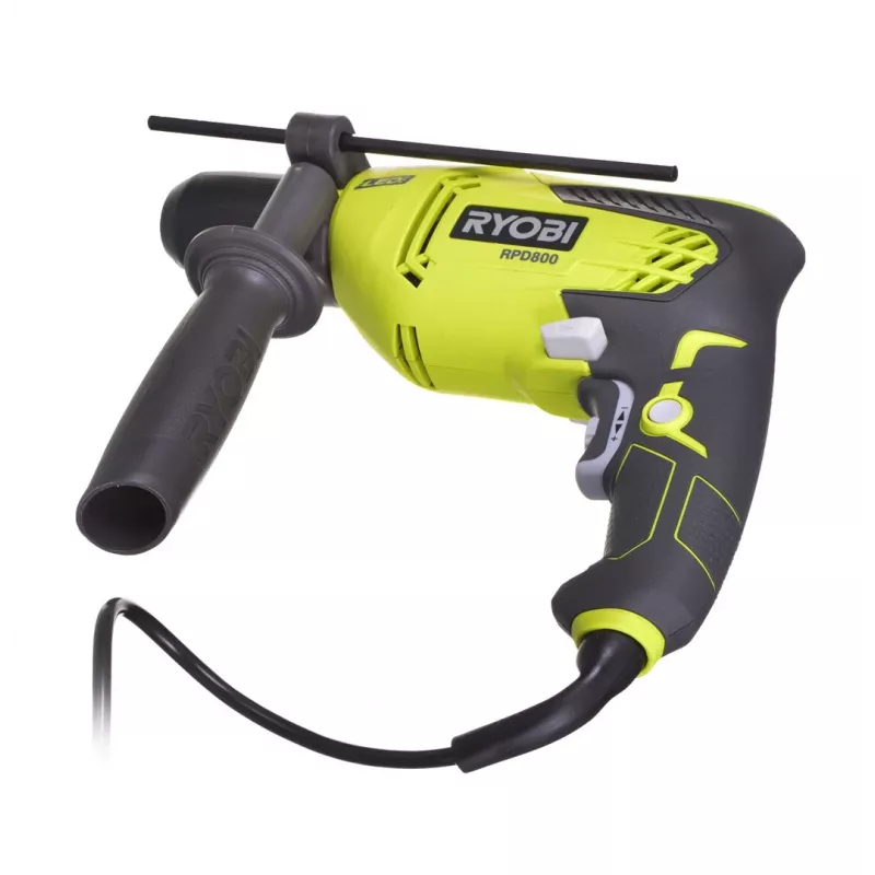 Ryobi RPD800-K 800 W 3000 RPM gręžtuvas su smūginiu mechanizmu, 1,8 kg