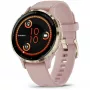 Garmin Venu 3S 3,05 cm (1,2 colio) AMOLED 41 mm Skaitmeninis 390 x 390 pikselių Liečiamas ekranas Auksinė, Rožinė Wi-Fi GPS (palydovas)