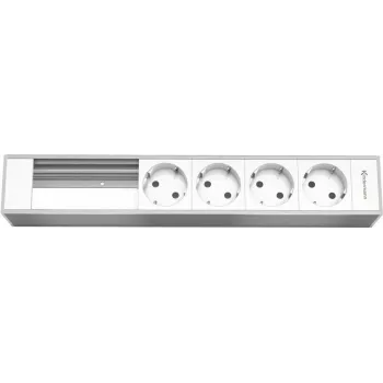 Kintamoji lizdų dėžutė Outlet Box Type F Aliuminis Kindermann 7449000304