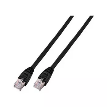 EFB-Elektronik RJ45 Patch Laidas Cat.6 U/UTP LSZH CCA juodas 10m (K8104SW.10)