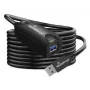 USB A – USB A laidas MediaRange MRCS242 USB 3.2 Gen 1 (3.1 Gen 1) 5 m 5 Gbit/s juodas