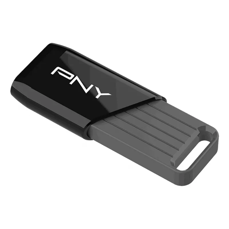 PNY Attaché X, 64 GB, USB Type-A, 3.2 Gen 1, 130 MB/s, Juoda