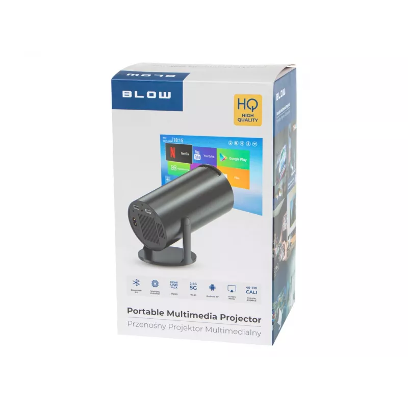 Projektorius BLOW 79-705 – 720p raiška, 3000 liumenų