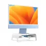 Palenkiamas stovas iMac ir monitoriams baltas