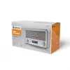 Denver DAB-18LW retro radijas su DAB+, FM ir Bluetooth, baltas
