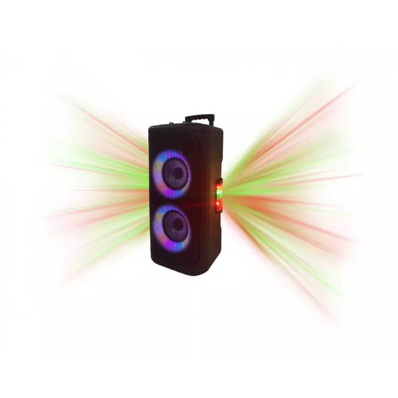 Denver TSP-353 nešiojamas Bluetooth garsiakalbis su LED šviesomis