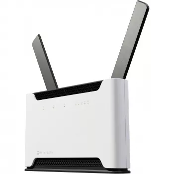 MikroTik Chateau LTE18 AX – belaidis maršrutizatorius su 5 prievadų jungikliu, GigE, 2,5 GigE, Wi-Fi 5, Wi-Fi 6, dviejų juostų (S53UG+5HAXD2HAXD-TC&EG18-EA)