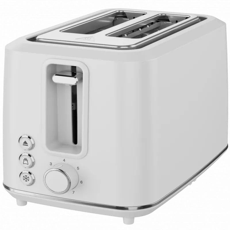 Elektrinis skrudintuvas, baltas, 220-240V, 50-60Hz, 920-1080W, 2 lizdai, 3 režimai, 7 skrudinimo lygiai