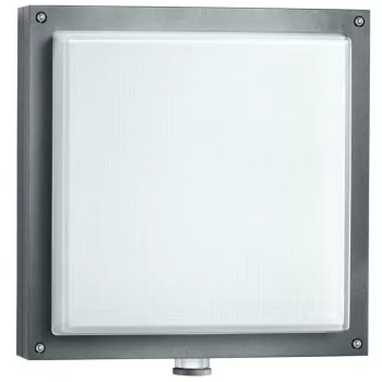 Lauko sieninis šviestuvas Steinel L 690 S PMMA, LED 8,5 W, antracitas, PIR jutiklis 360°/7 m, aliuminis/plastikas, 220–240 V