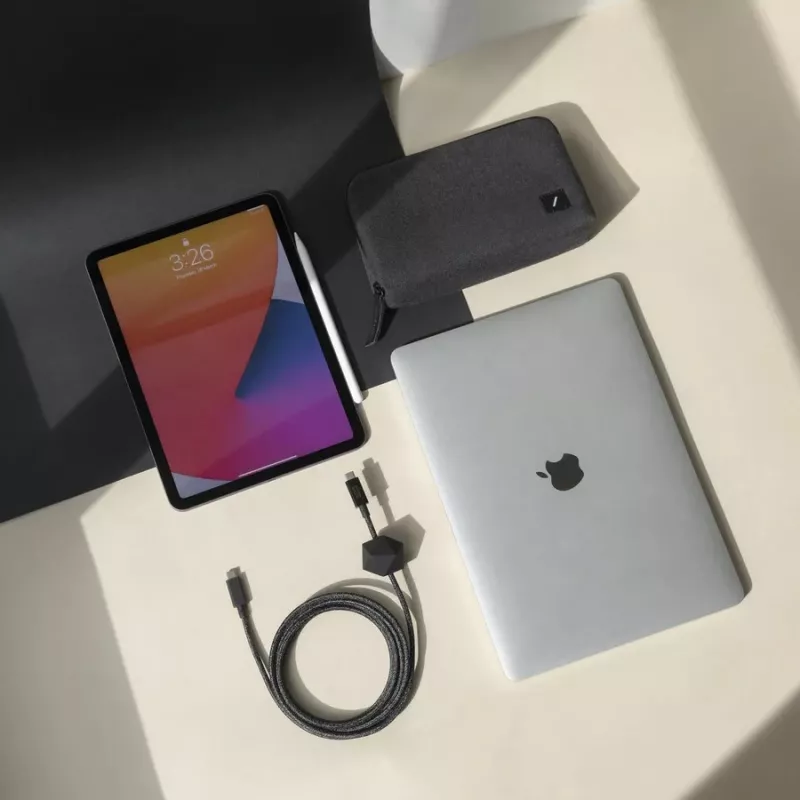 USB-C į USB-C laidas Native Union Anchor — 1,8 m, geltonas