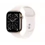 Išmanusis laikrodis Apple Watch Series 11 GPS + Cellular 42 mm auksinis titano korpusas su Light Blush Sport apyranke M/L