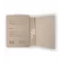 Archyvinis aplankas SMLT, A4, 2 cm, 400 g, su 2 raišteliais, su spauda, rudas, kartonas