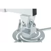Sieninis laikiklis AVTEK WallMount Next 1200 – plieninis, baltas, teleskopinis, 360° sukimasis, pakreipimas ±42°, maks. apkrova 20 kg