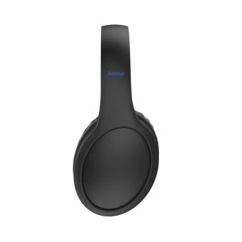 Ausinės Hama 00184160 – laidinės ir belaidės, USB Type-C, Bluetooth, juodos ir mėlynos spalvos