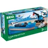 BRIO Lift and Load krovininis laivas su kranu