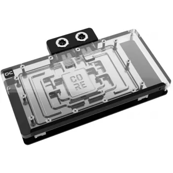 Alphacore Core GPU vandens blokas, skirtas GeForce RTX 5090 su ARGB ir galine plokšte