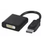 Microconnect DPDVIDA aktyvus adapteris iš DisplayPort į DVI-D, kištukas/lizdas, juodas