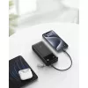 PowerBank su USB-C laidu 20000 mAh 30W Juoda