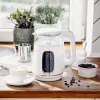 Elektrinis virdulys Adler AD 1305WG – 1,7 l, 2200 W, stiklas/plastikas, baltas/auksinis/permatomas
