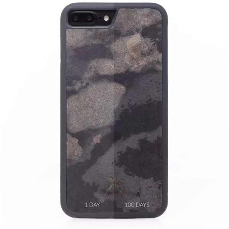Woodcessories dėklas 0914 iPhone 7 Plus / 8 Plus – natūralaus akmens dėklas