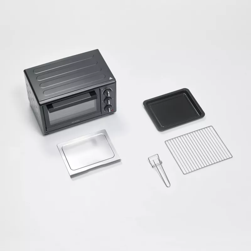 Elektrinė mini orkaitė SEVERIN TO 2078 – 20 l, 1600 W, juoda