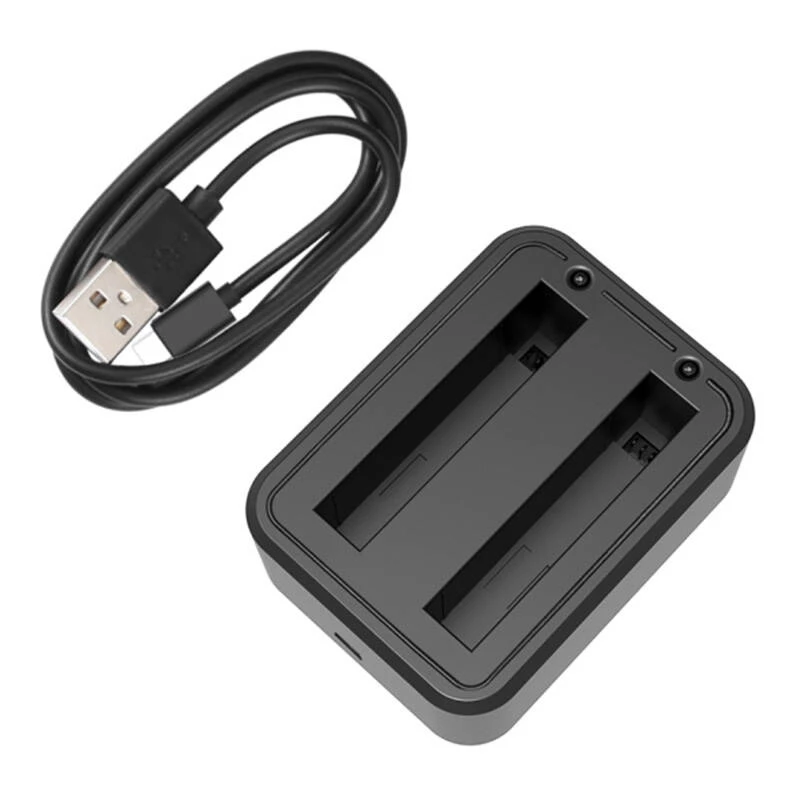 Puluz USB dviejų baterijų kroviklis PU818, skirtas Insta360 X3