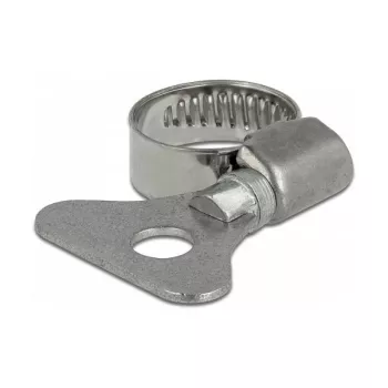 DeLOCK 19572 Drugelinis žarnos spaustukas 13–19 mm 10 vnt. nerūdijantis plienas